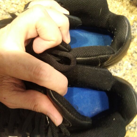 RARE 2003 Adidas Core Black Mens US 9.5 Retro Basketball Sneakers Lace Up 041487 - Picture 10 of 11